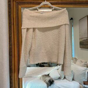 Princess Polly Women's Cream and White Jumper